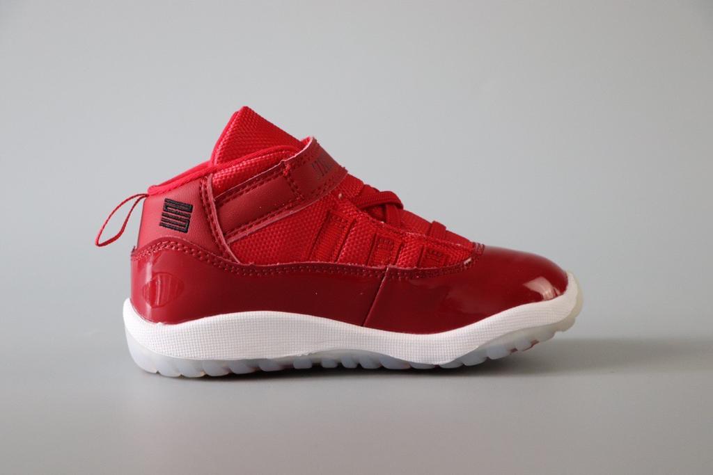 Joe 11 chaussures montantes entièrement rouges
