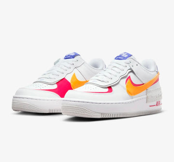 Nike airforce A1 double rose orange chaussures