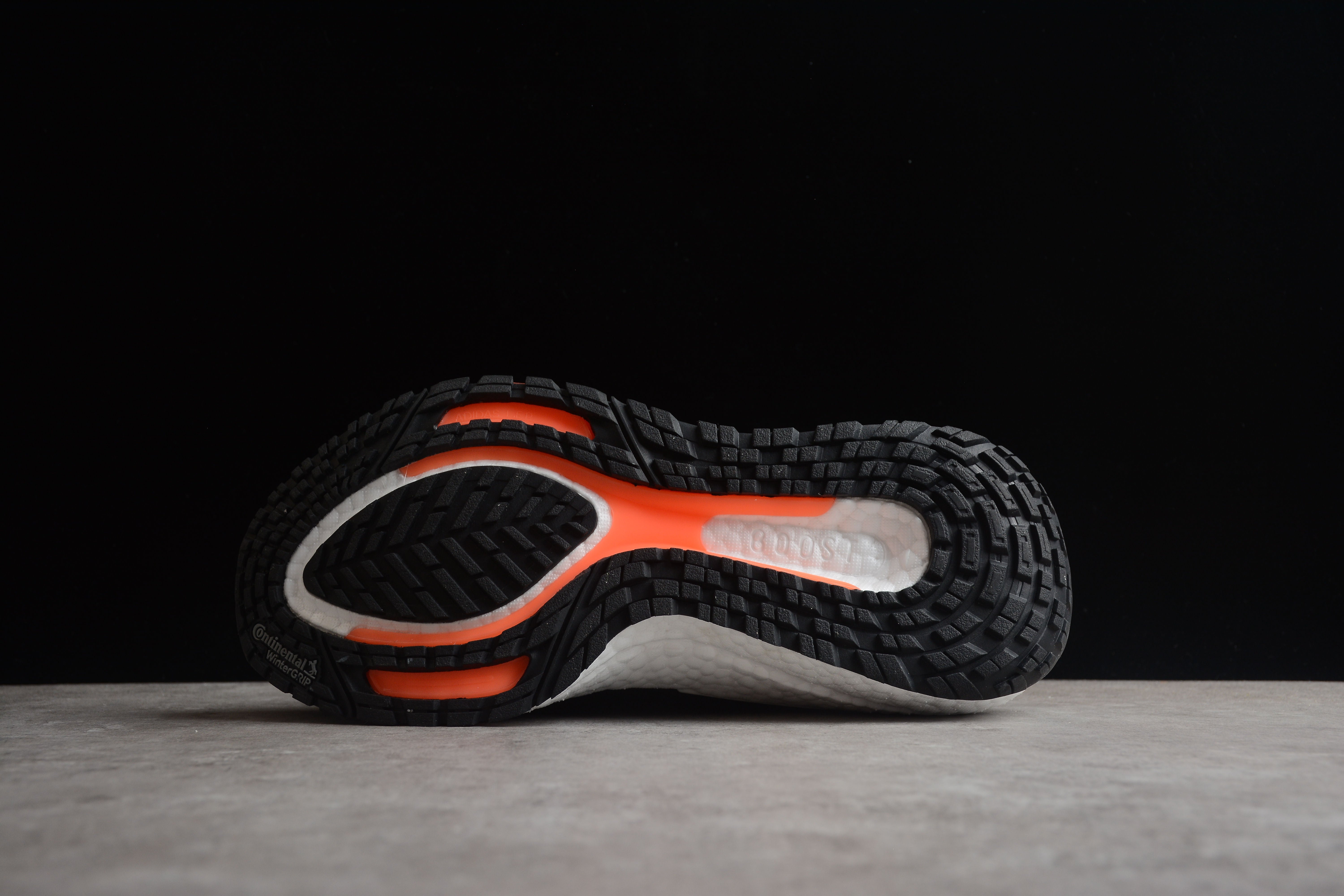 Adidas ultraboost black/orange shoes