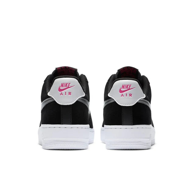 Nike Air Force 1 '07 'Black Metallic Silver'
