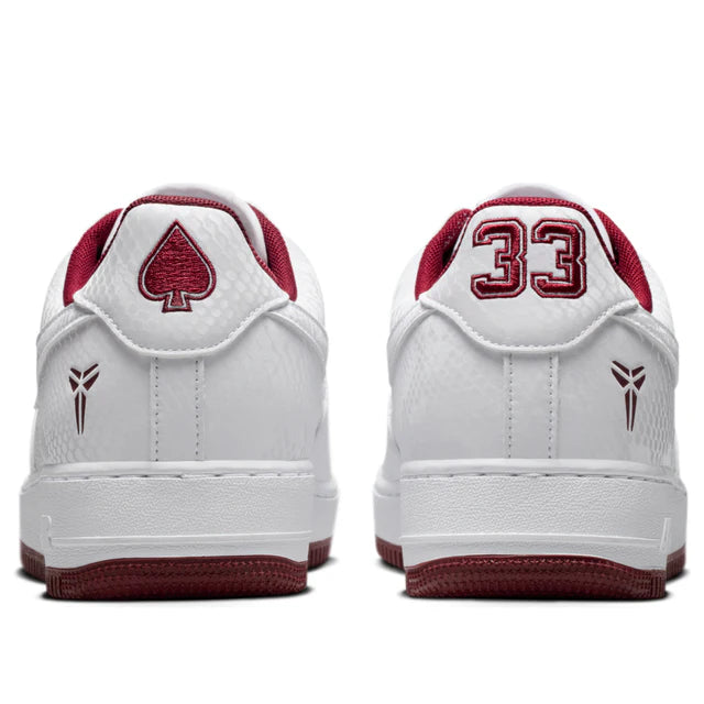 Nike x Kobe Bryant Air Force 1 Low 'Lower Merion Aces White'