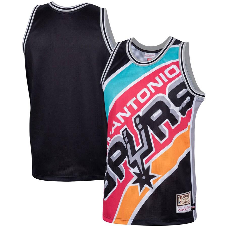 Retro San antonio spurs mitchell and ness jersey