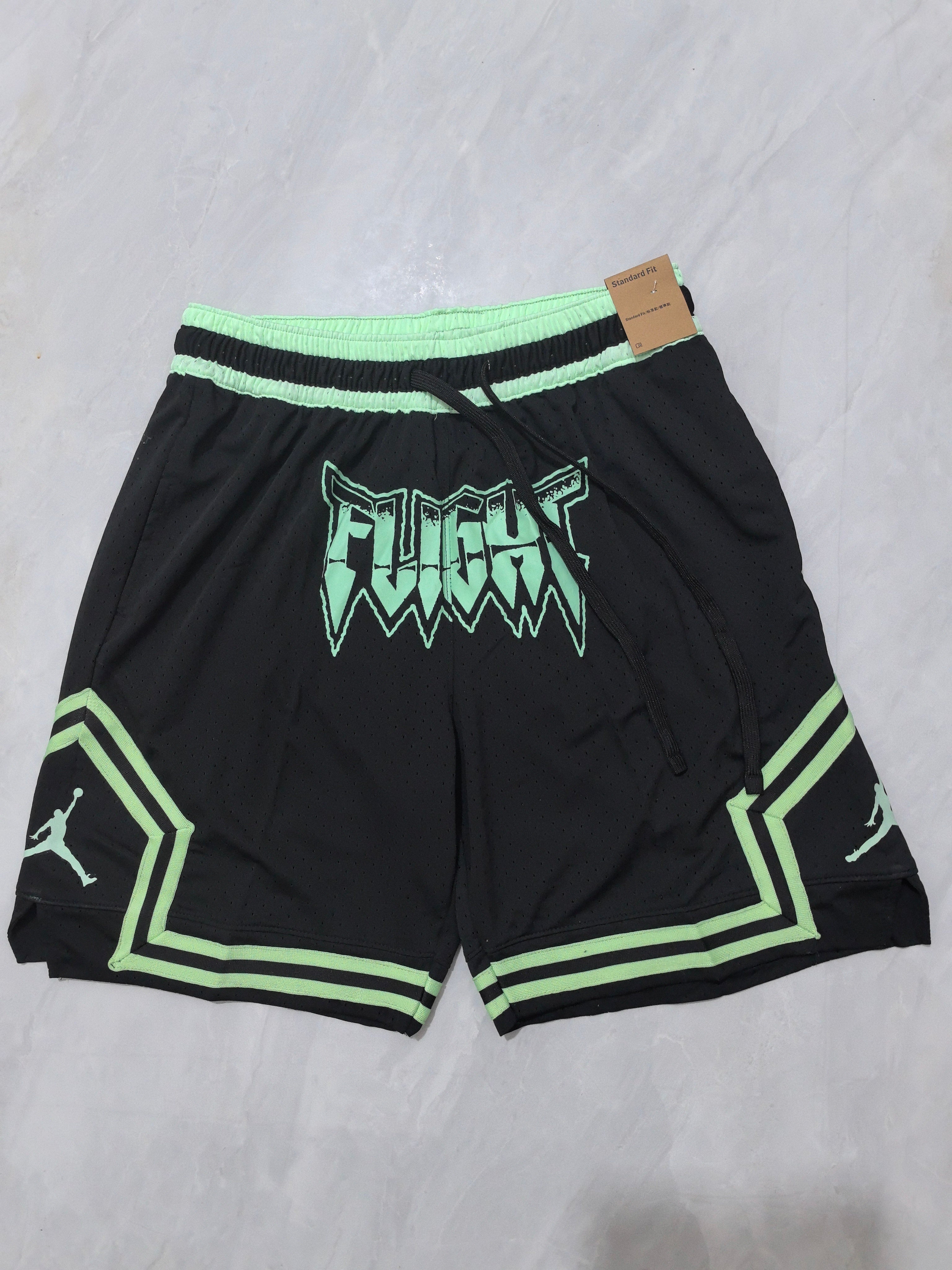 Jordan A-16 Watermark Dark Green Basketball Shorts