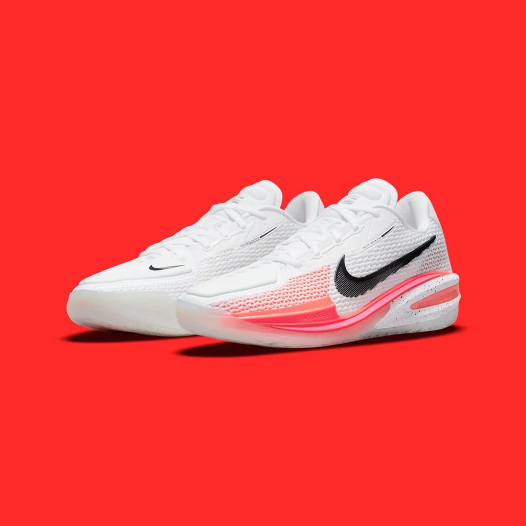 nike air zoom gt cut blanc rouge rose chaussures