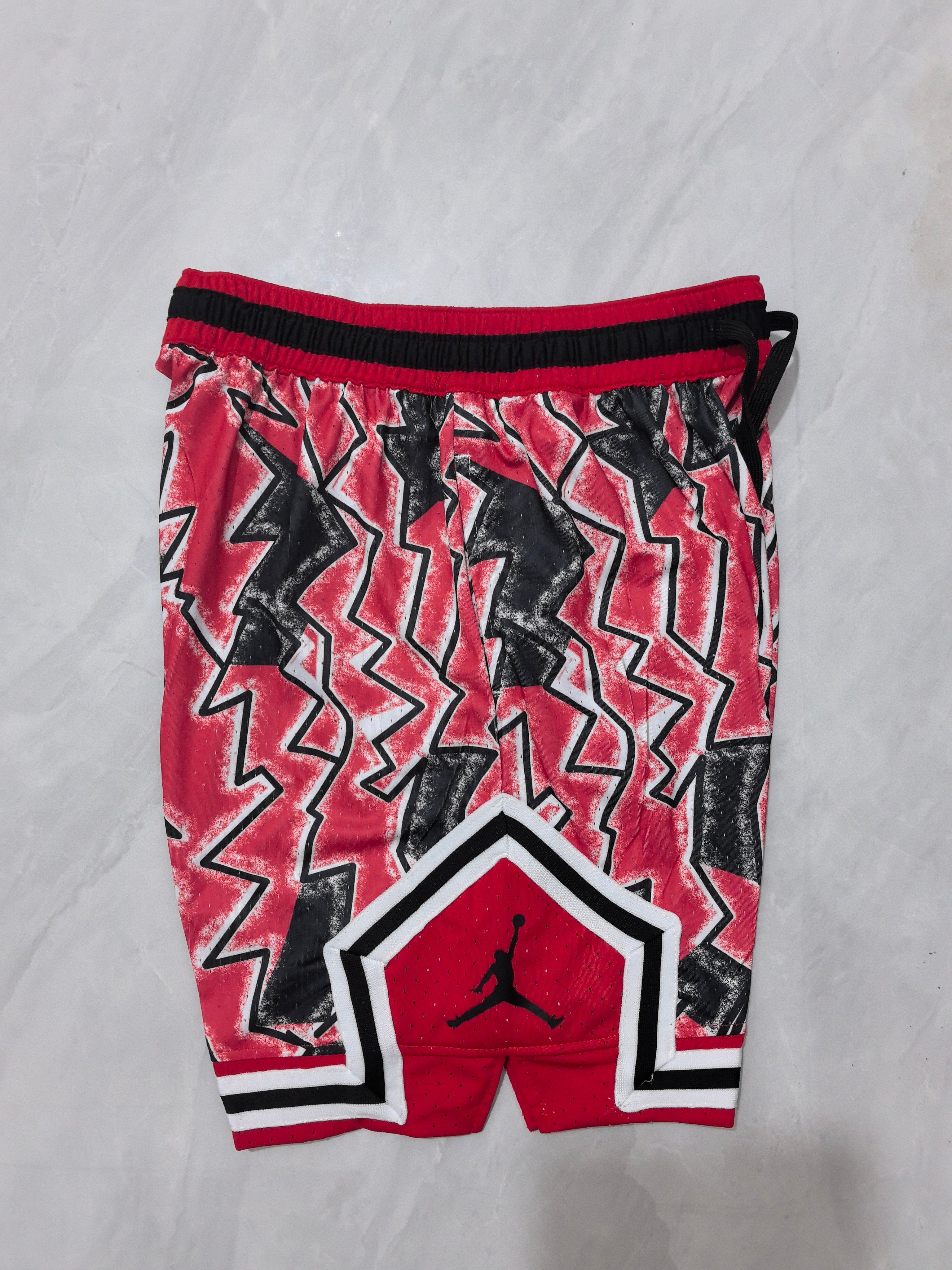 Jordan B-2 Lightning Red Shorts