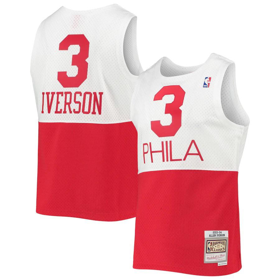 Retro Philadelphia 76ers 3 iverson  jersey