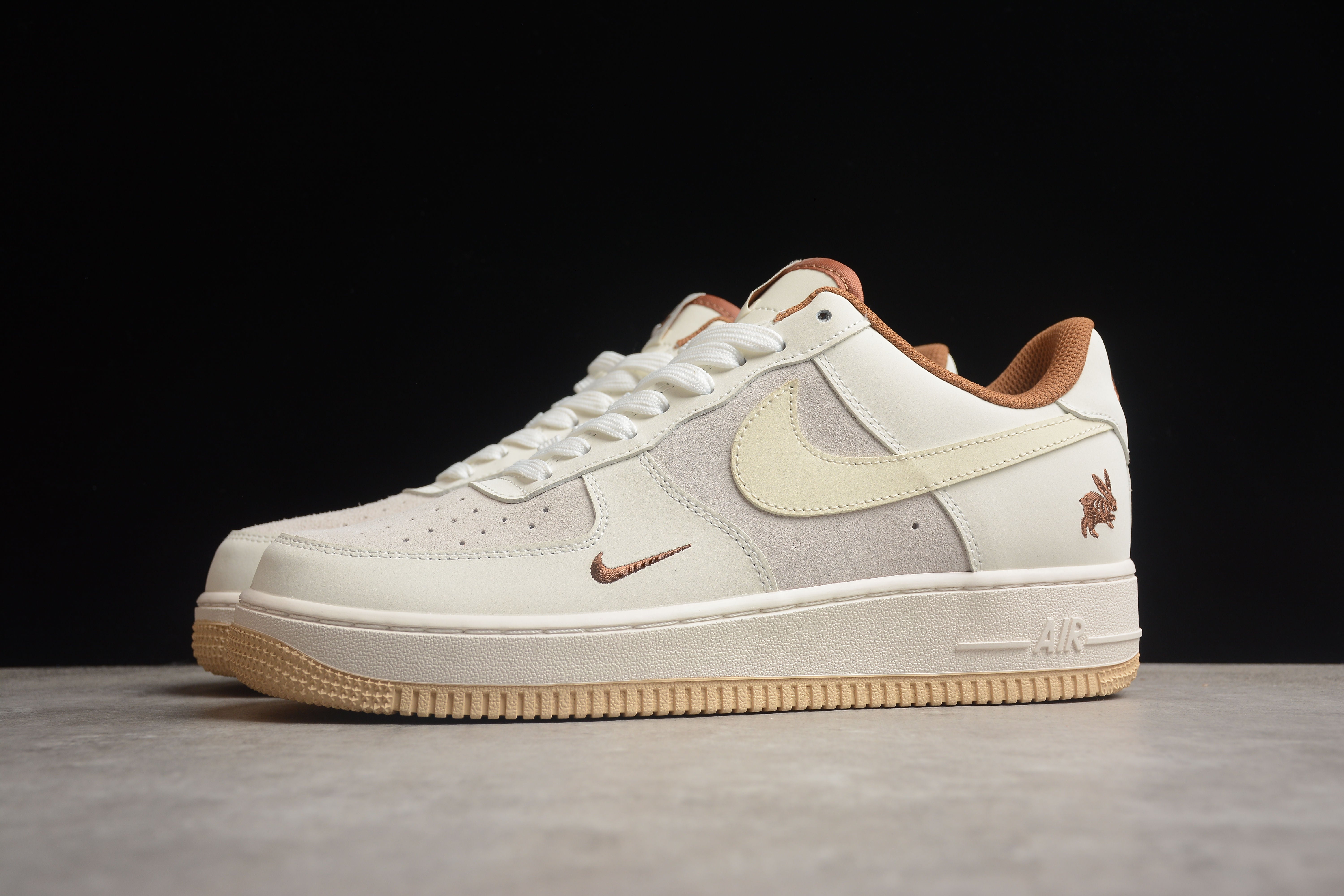 Nike airforce A1 full beige shoes