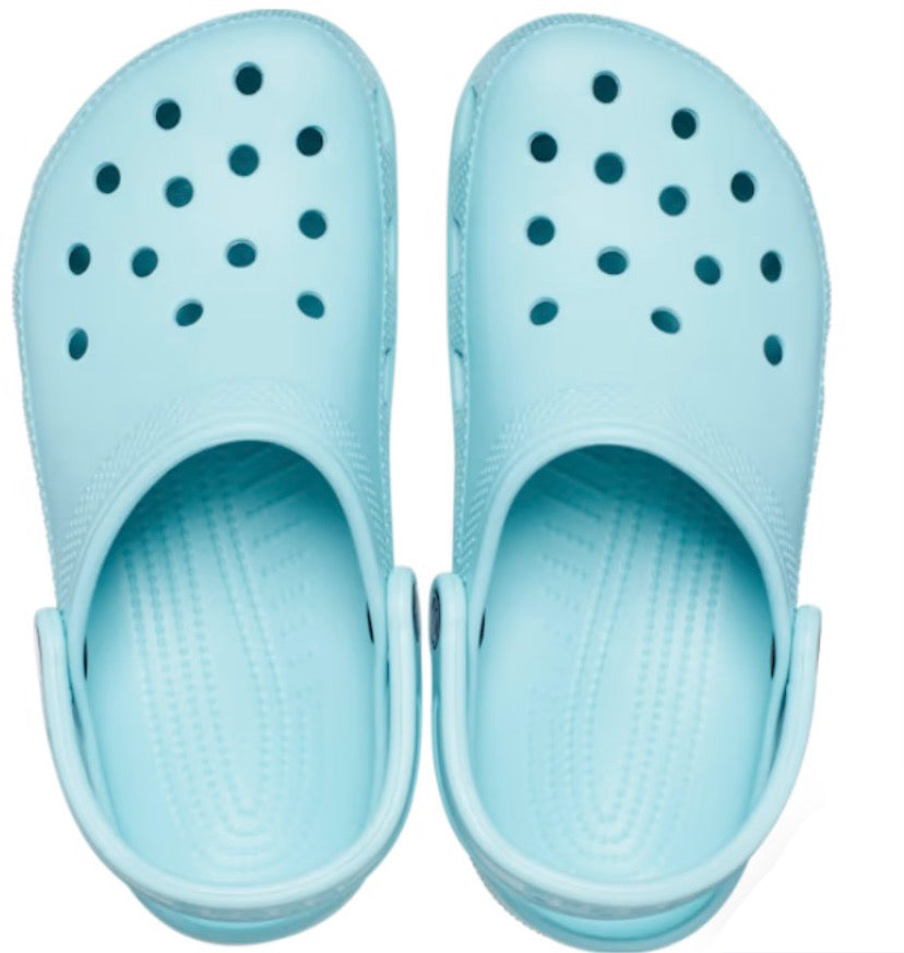 Crocs light blue