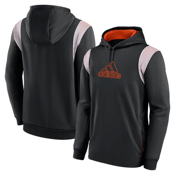 Sweat à capuche Adidas rouge-noir