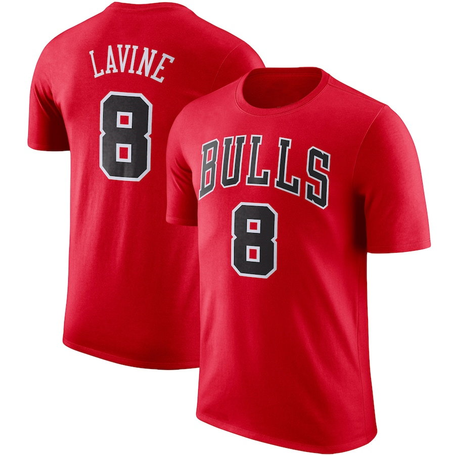 Nike Men's Chicago Bulls Zach LaVine #8 T-Shirt