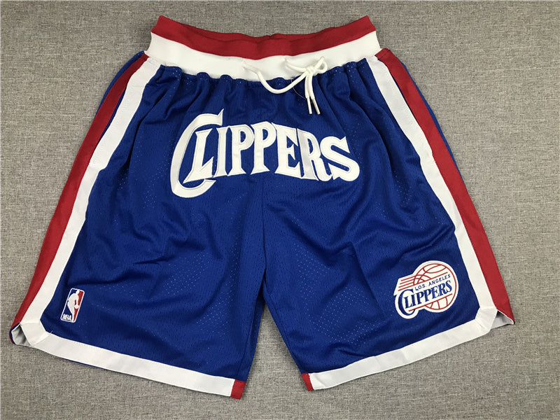 Los Angeles Clippers blue/red/white shorts