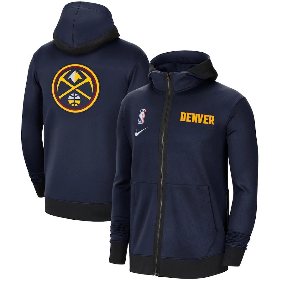 Veste bleu marine des Denver Nuggets