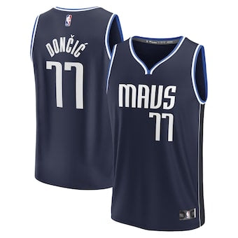 Maillot bleu marine des Dallas Mavericks