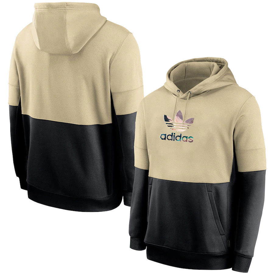 Adidas black-beige hoodie