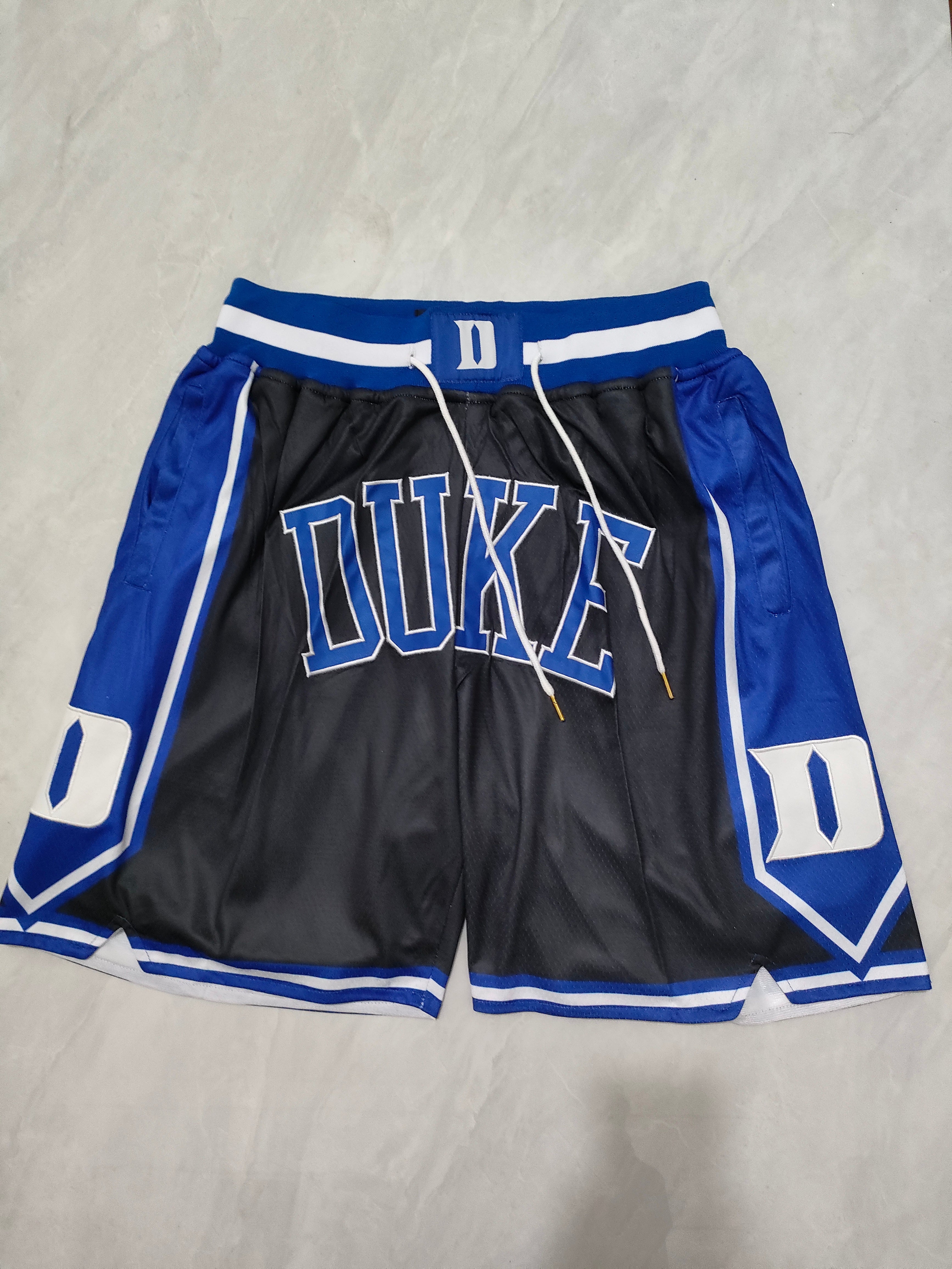 Duke Black Pocket Shorts