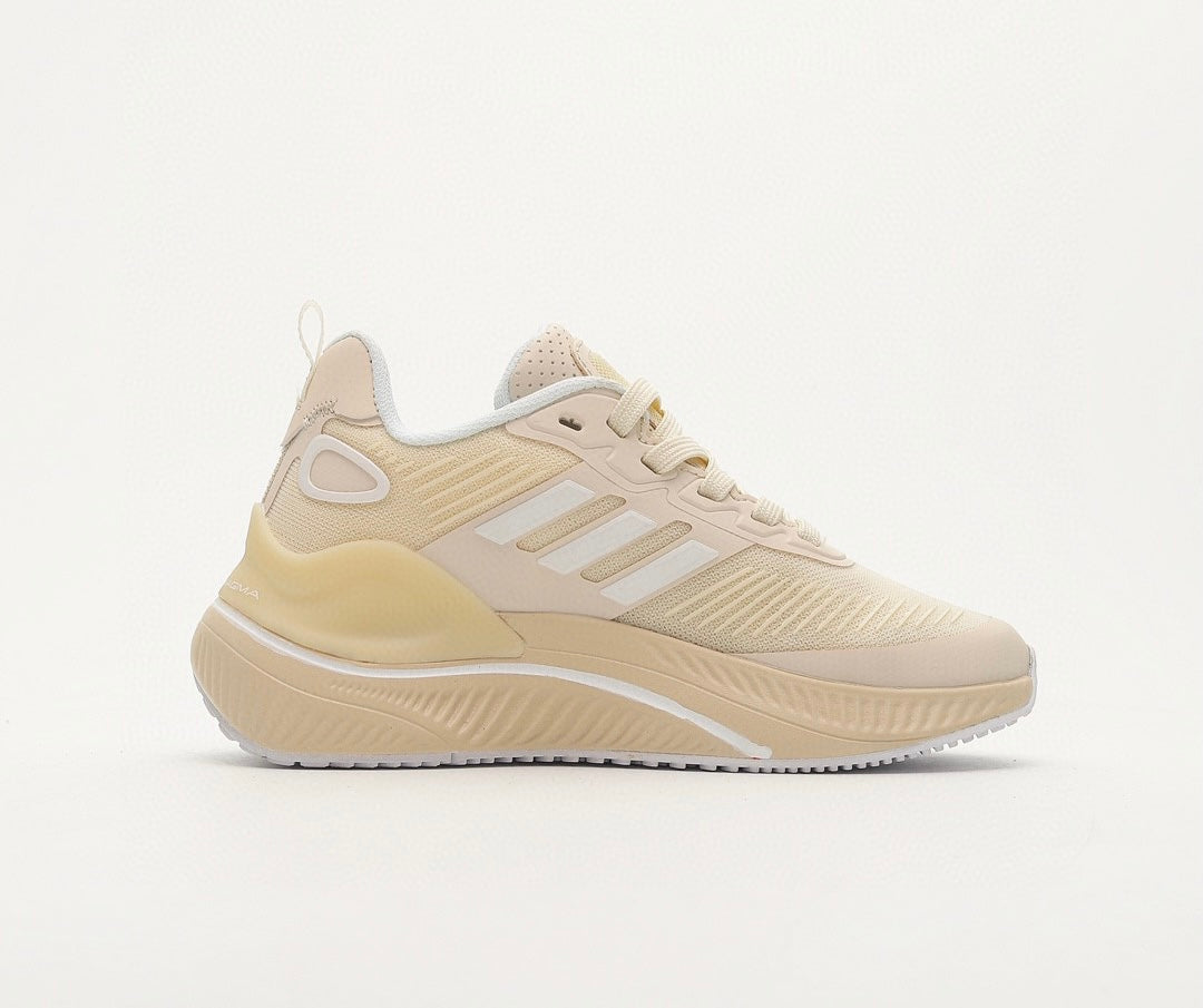 Adidas running beige shoes