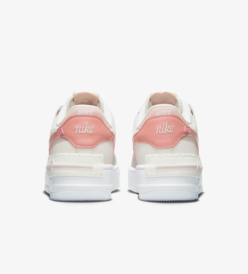 Nike airforce A1 double chaussures rose clair