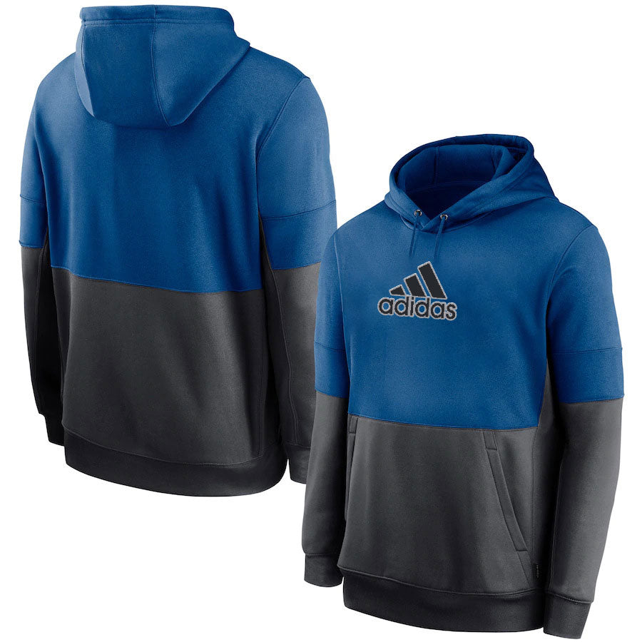 Sweat à capuche Adidas noir-bleu foncé