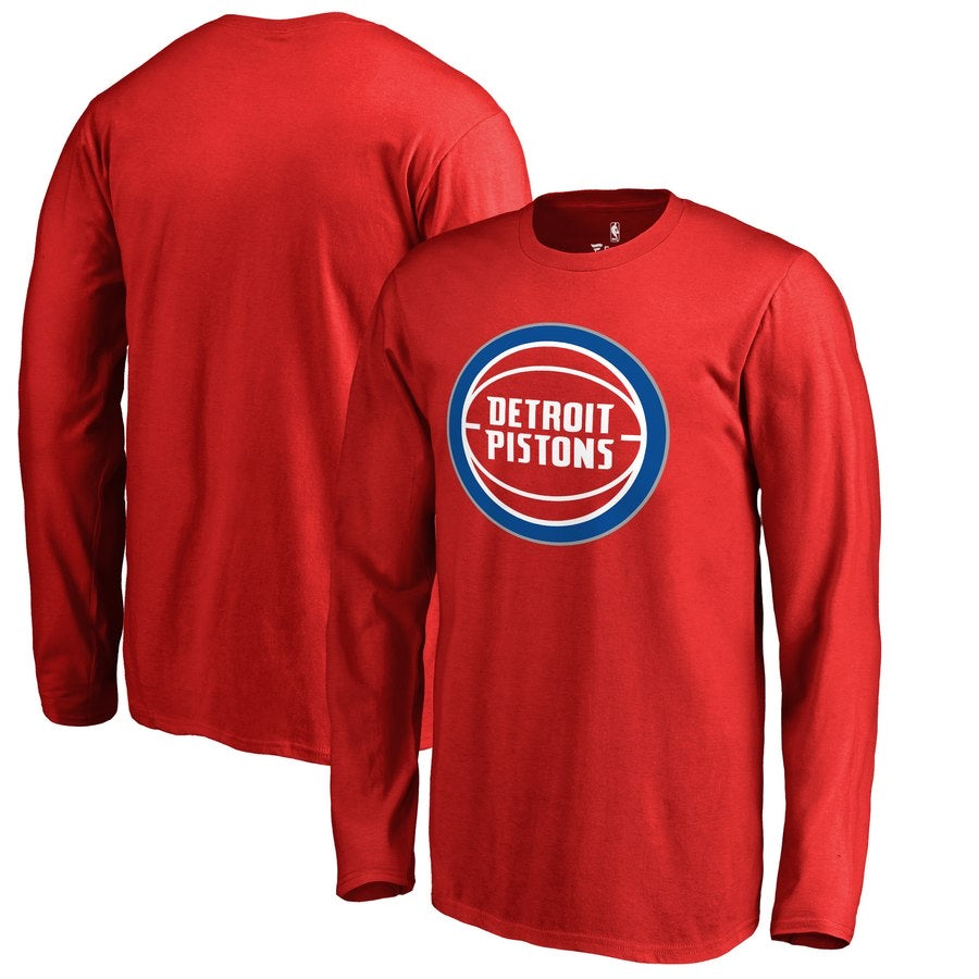 Detroit pistons red long shirt