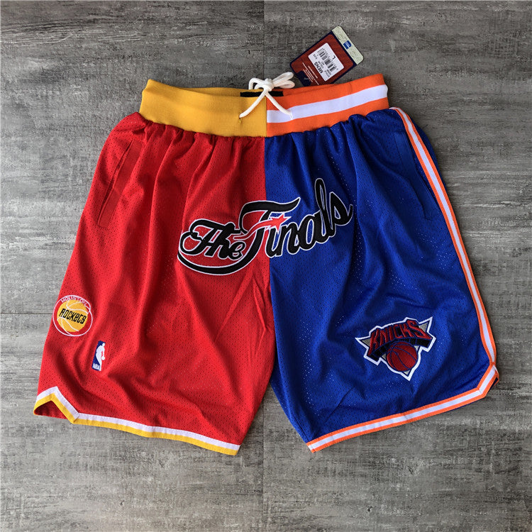 Rockets blue and red shorts