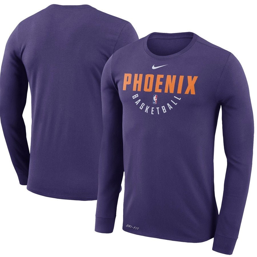 Chemise longue violette des Phoenix Suns