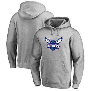 Sweat à capuche gris Charlotte Hornets
