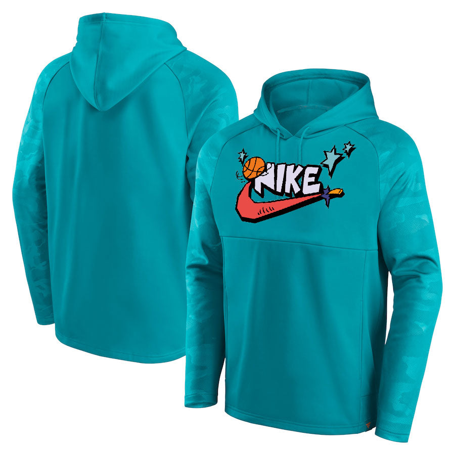 Nike 21 nike basketball blue hoodie