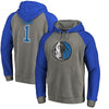 Dallas mavericks grey/blue 1 dad  hoodie