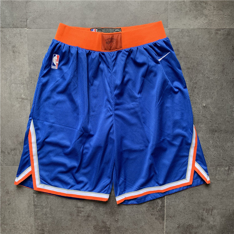 Knicks royal blue shorts