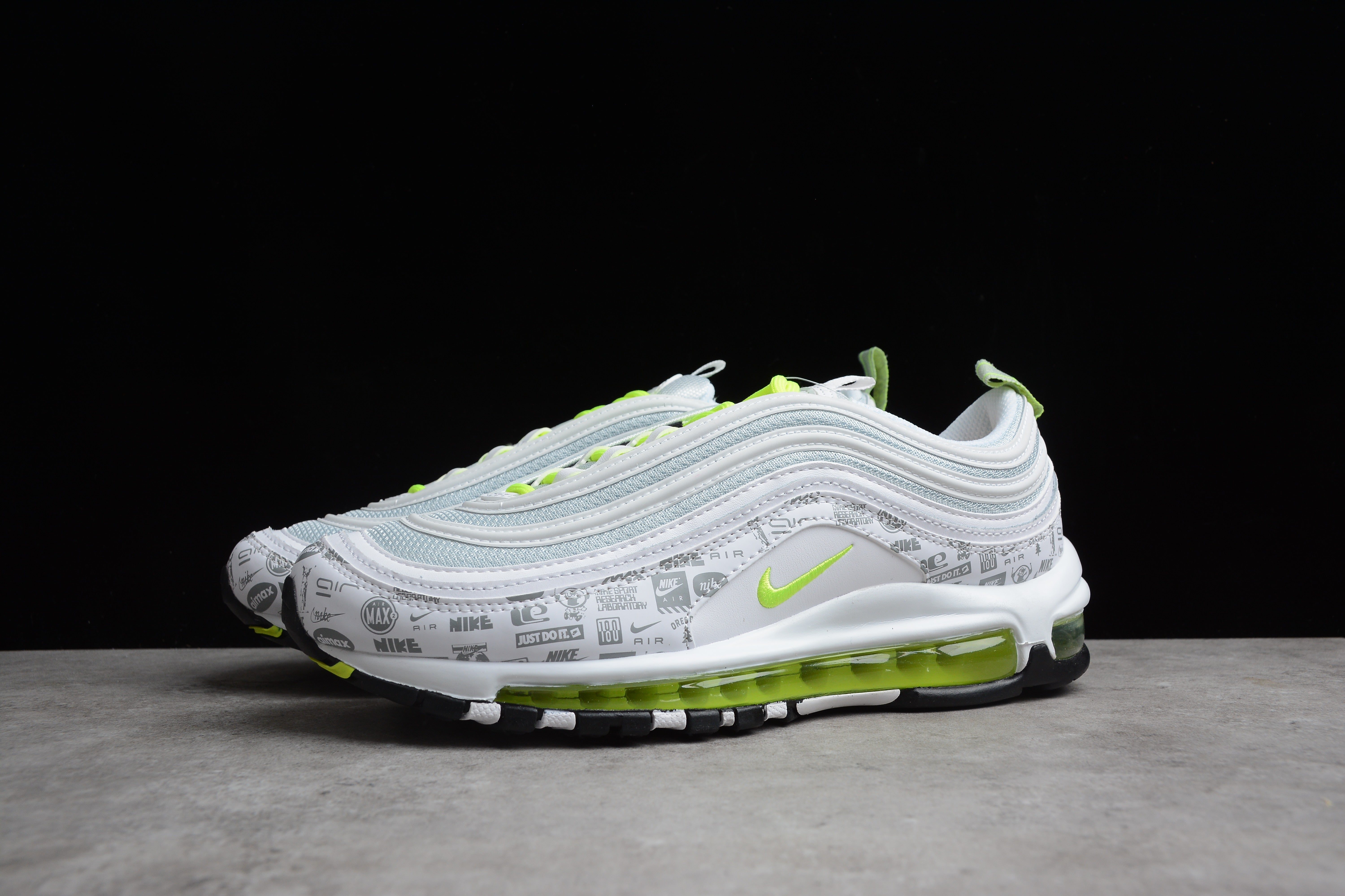 Nike Air max 97 white/yellow