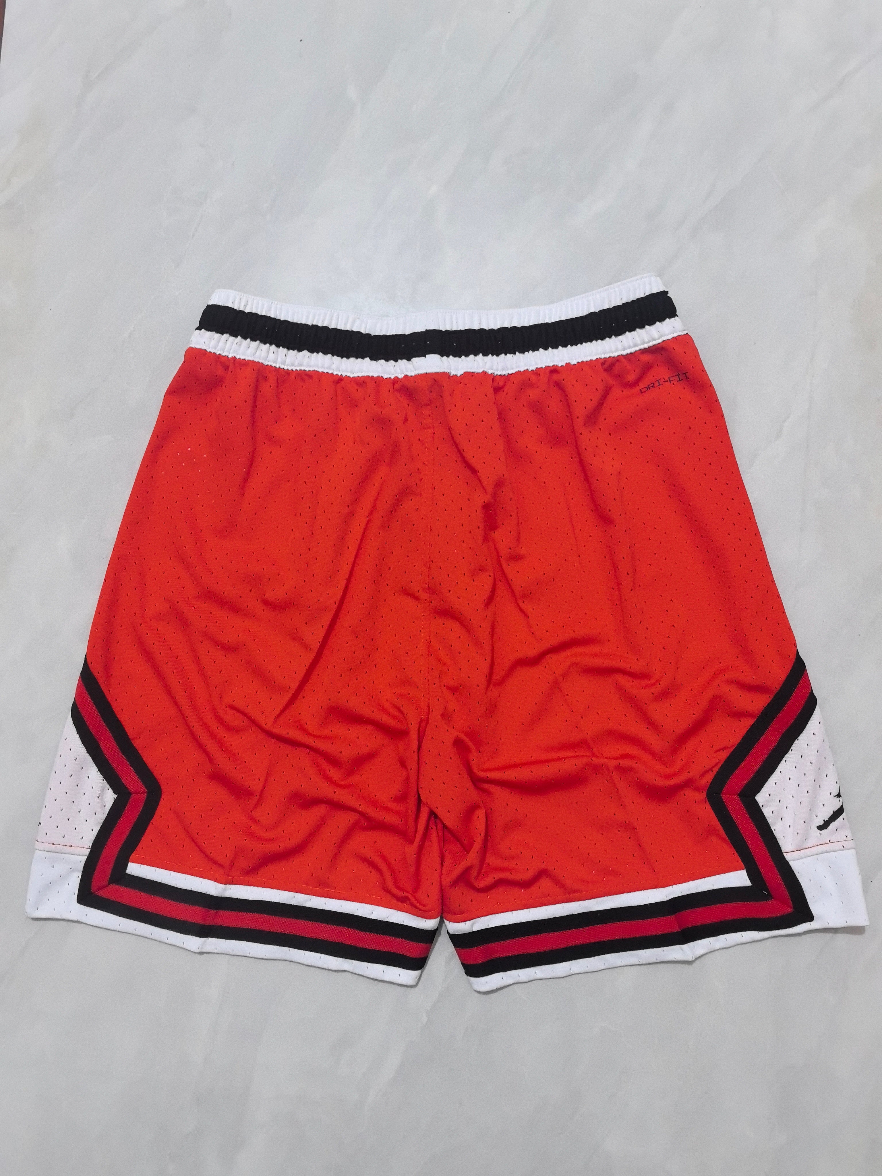 Jordan A-9 Bright Red Basketball Shorts