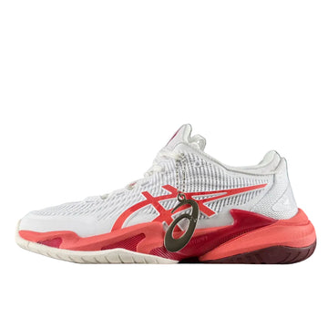 Asics Court FF 3 Novak  White/Electric Red