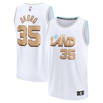 Maillot blanc des cavaliers de Cleveland