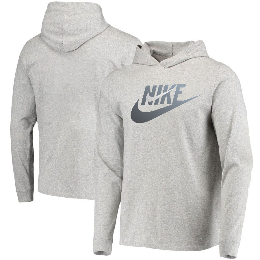 Sweat à capuche Nike 20 blanc/gris