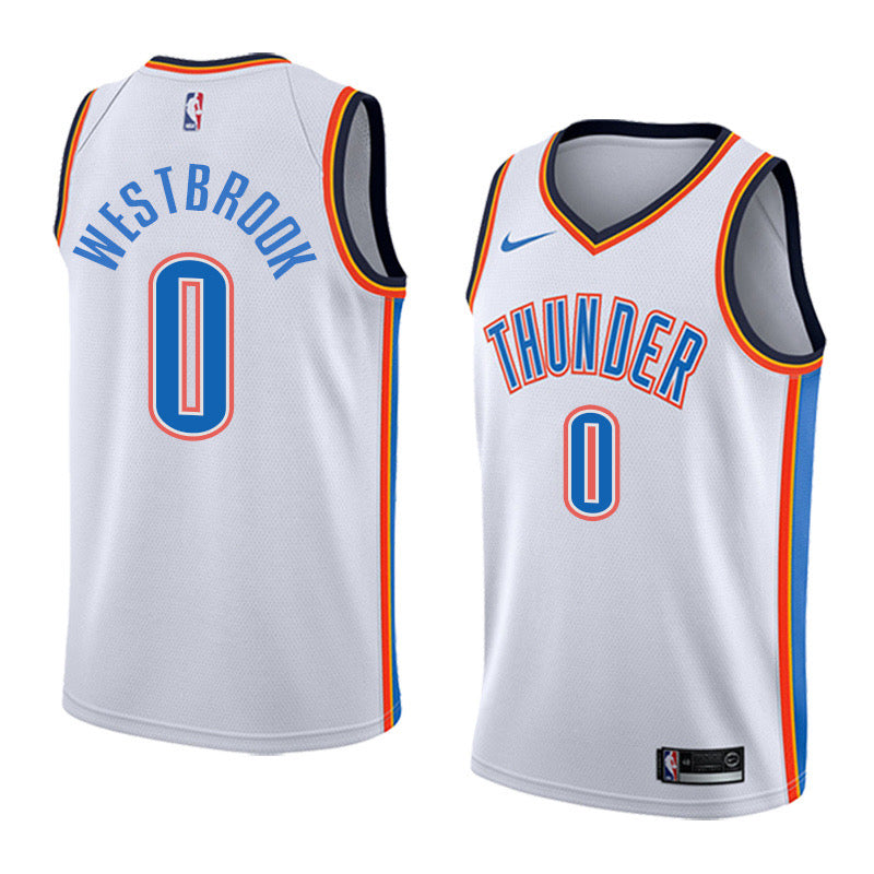 Maillot Thunder blanc 0 westbrook