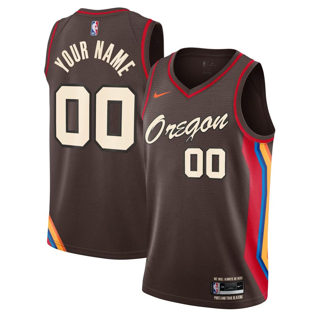 Portland Trail Blazers nike city edition swingman jersey