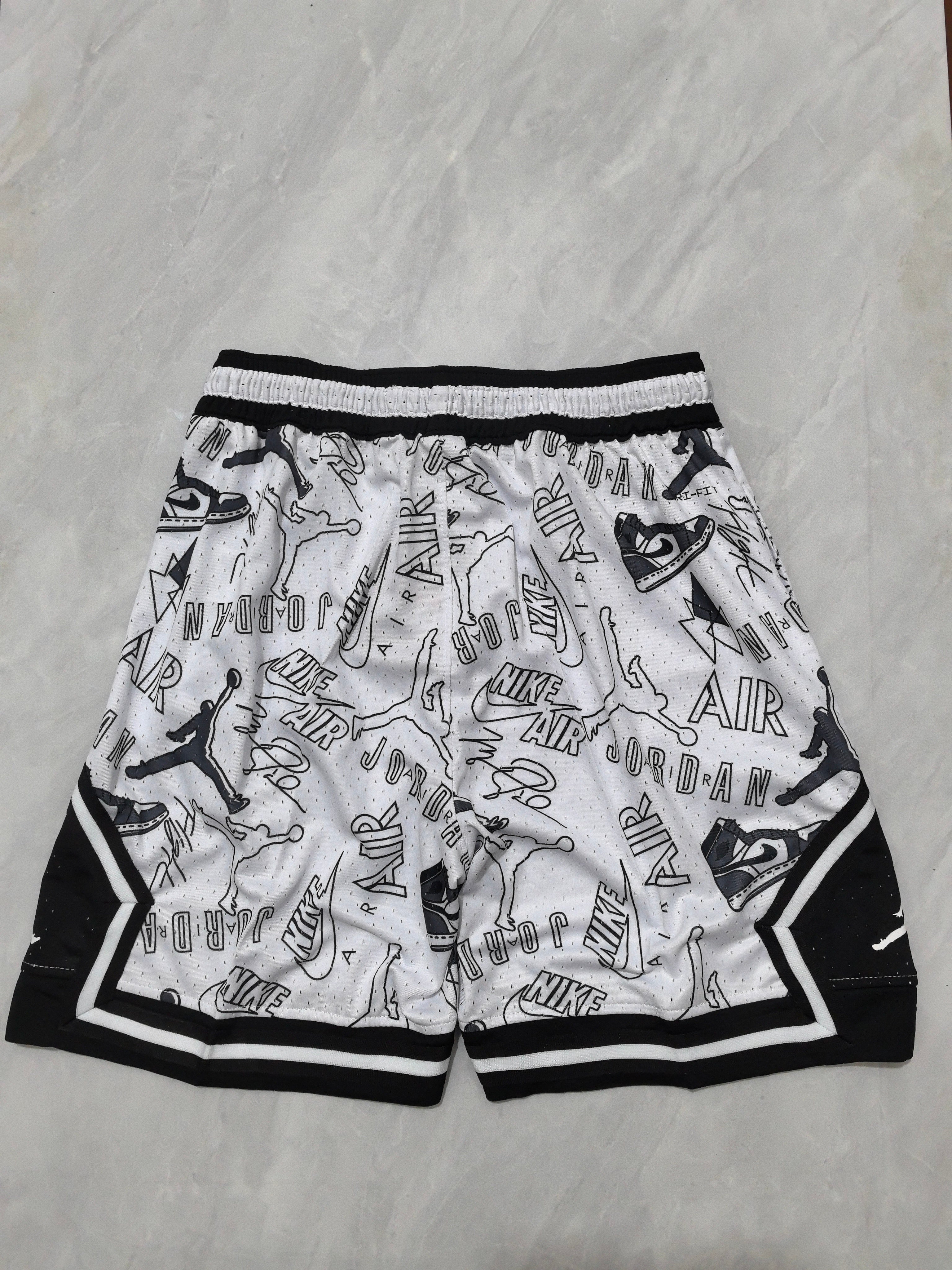 Jordan B-1 Trend System White Basketball Shorts