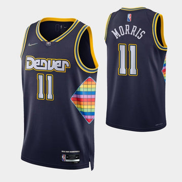Maillot Morris 11 Denver bleu/multicolore