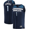 Maillot bleu marine des Timberwolves du Minnesota