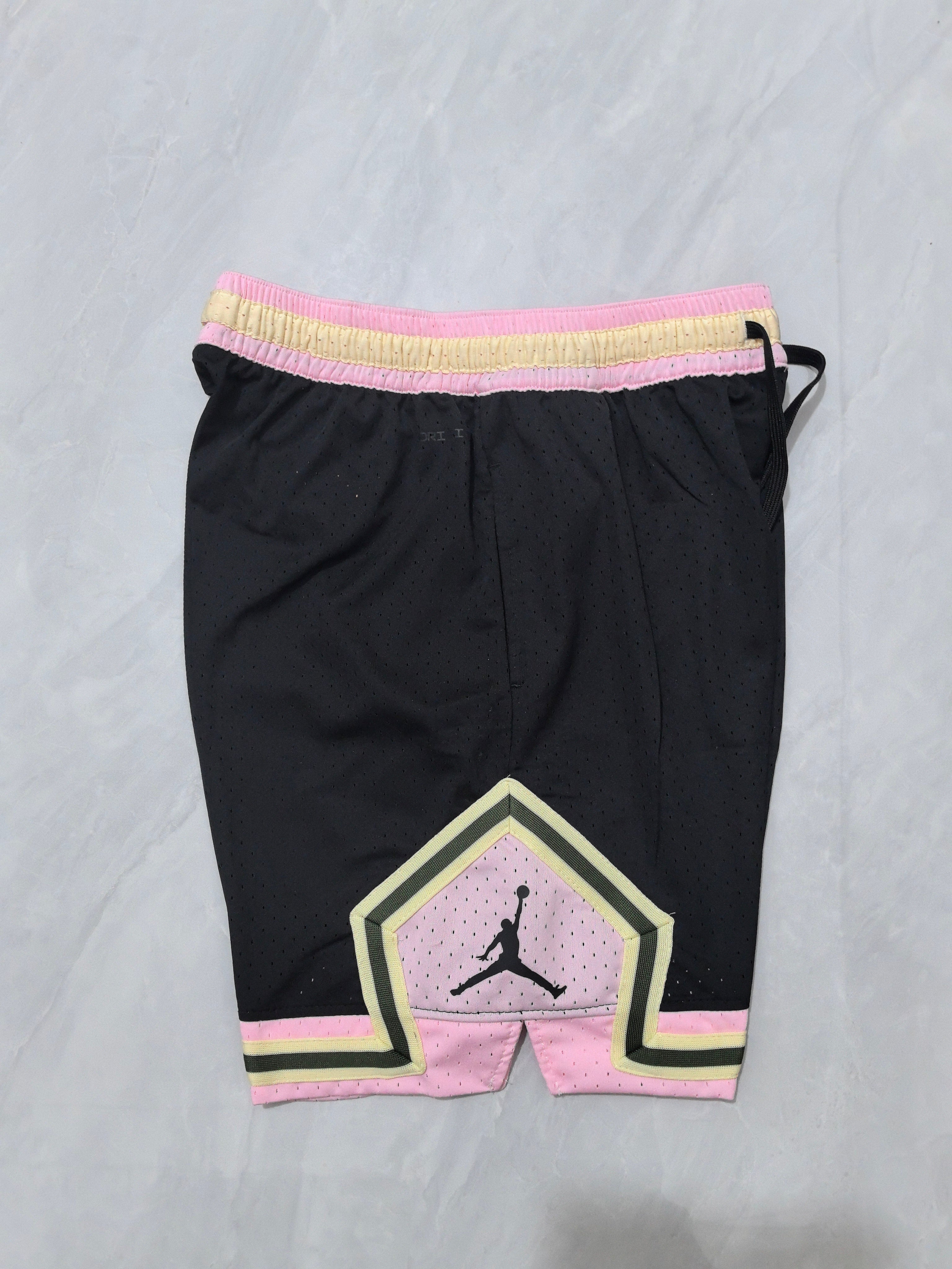 Jordan A-29 Black Pink Basketball Shorts