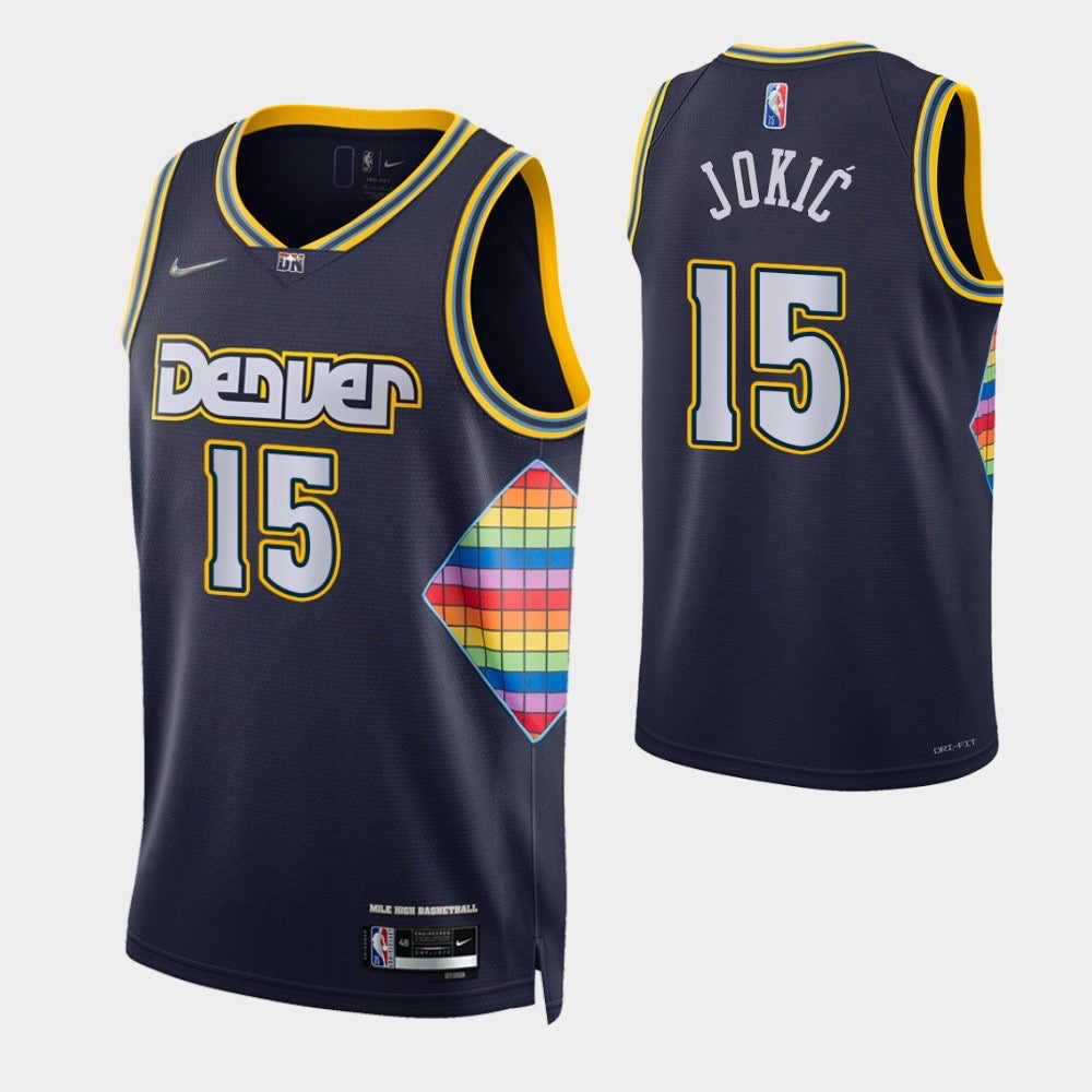 Maillot Jokic Denver bleu/multicolore 15