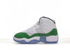 Nike air jordan retro green shoes