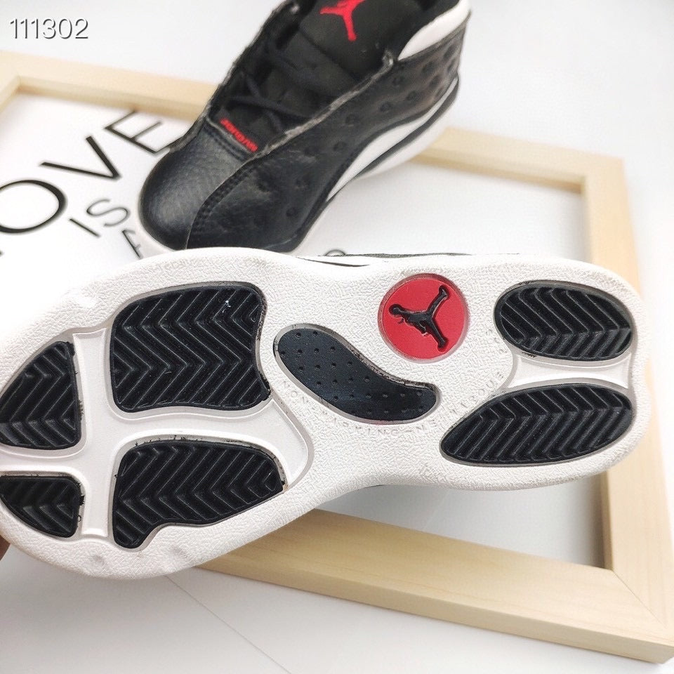 Air jordan 13 retro BP black shoes