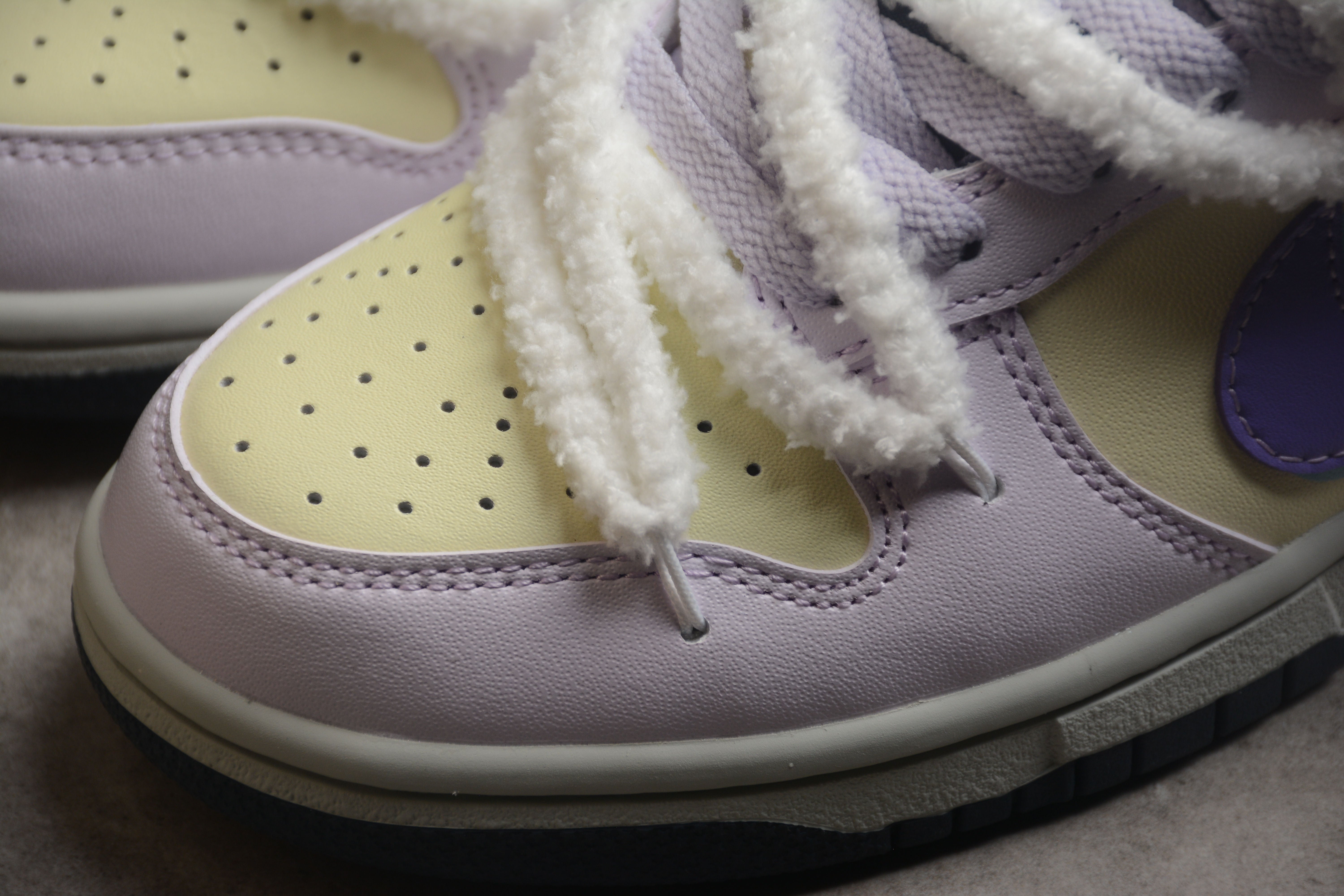 Nike SB dunk low star dew/purple rabbit shoes