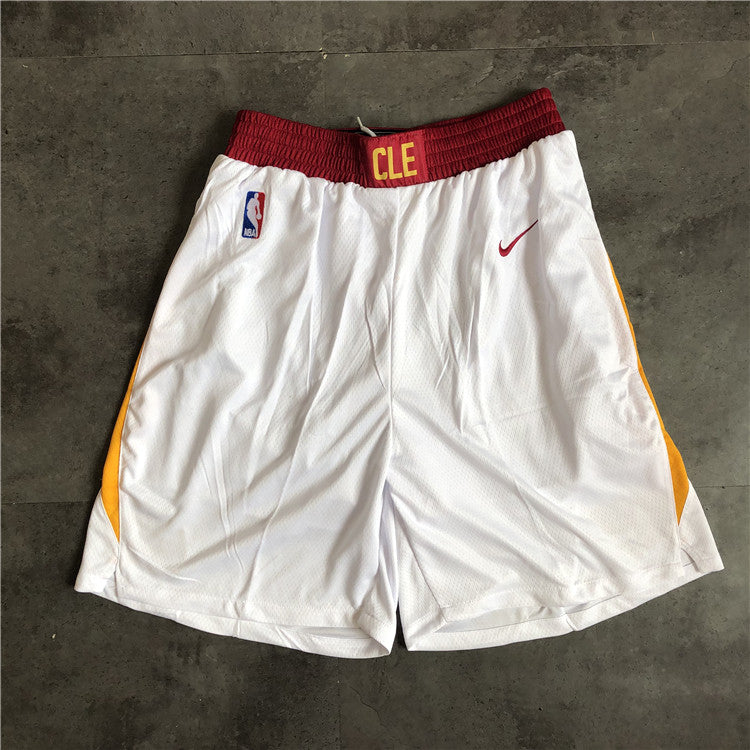 Cleveland white shorts