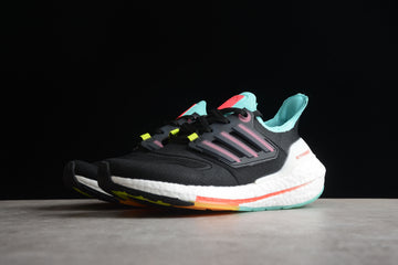 Adidas ultra boost black-aqua shoes