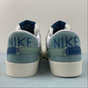 Nike blazer low acid wash blue
