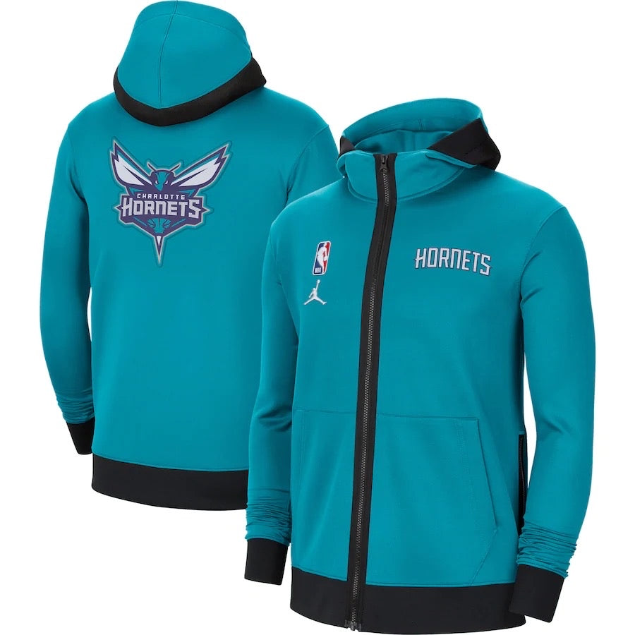 Charlotte hornets blue/black jacket