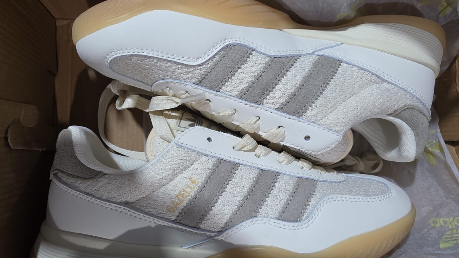 Adidas Gazelle Sala CREAM WHITE PUTTY BEIGE Eur 39.5