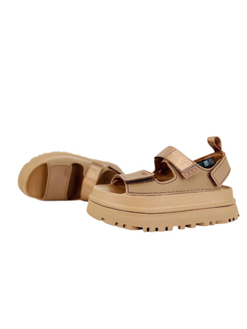 Ugg GoldenGlow flatform sandals Brown